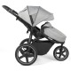 Ickle Bubba Venus Prime Jogger Stroller i-Size Travel System Bundle with Isofix Base, Space Grey