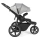 Ickle Bubba Venus Prime Jogger Stroller i-Size Travel System Bundle with Isofix Base, Space Grey