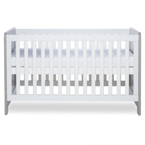 Ickle Bubba Pembrey 3 Piece Furniture Set, Ash Grey & White