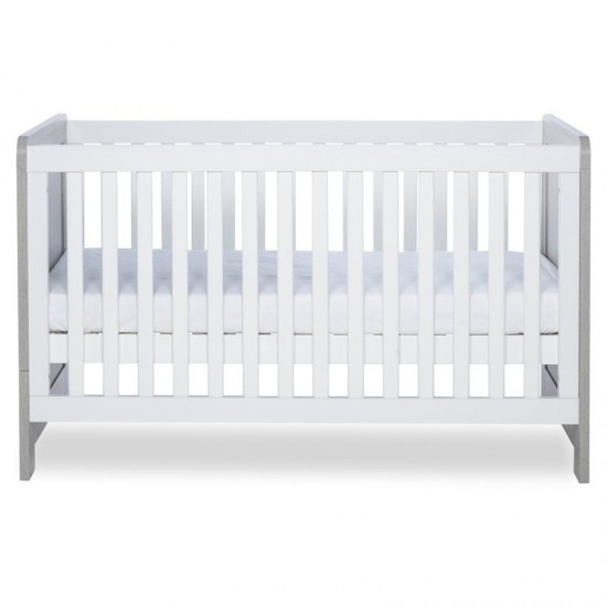 Ickle Bubba Pembrey 2 Piece Furniture Set, Ash Grey & White