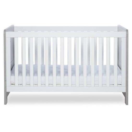 Ickle Bubba Pembrey 2 Piece Furniture Set, Ash Grey & White