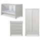 Ickle Bubba Pembrey 3 Piece Furniture Set, Ash Grey