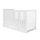 Ickle Bubba Snowdon Classic Sleigh 3 Piece Room Set with Mattress, White