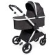 Insevio Dolphin 3 in 1 Travel System + Joie Gemm & Isofix Base, Black Pearl