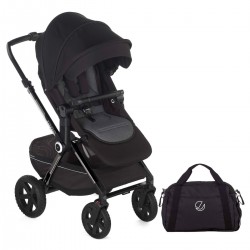 Jane Crosslight-3 Pushchair, Cold Black