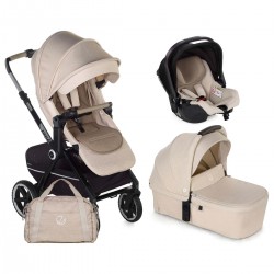 Jane Crosslight-3 + Sweet + Koos iSize 3 in 1 Travel System, Desert