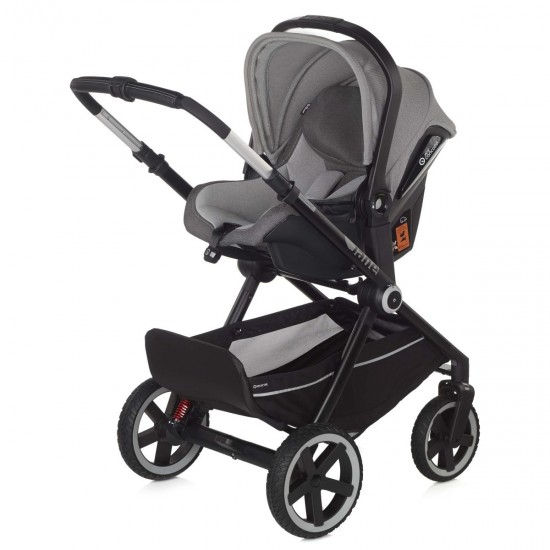 Jane Crosslight-3 + Sweet + Koos iSize 3 in 1 Travel System, Dim Grey