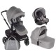 Jane Crosslight-3 + Sweet + Koos iSize 3 in 1 Travel System, Dim Grey