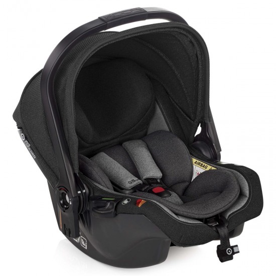 Jane Muum 4 + Sweet + Koos iSize 3 in 1 Travel System, Cold Black