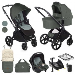 Jane Muum 4 + Sweet + Koos iSize, 10 Piece Travel System Bundle, Botanic