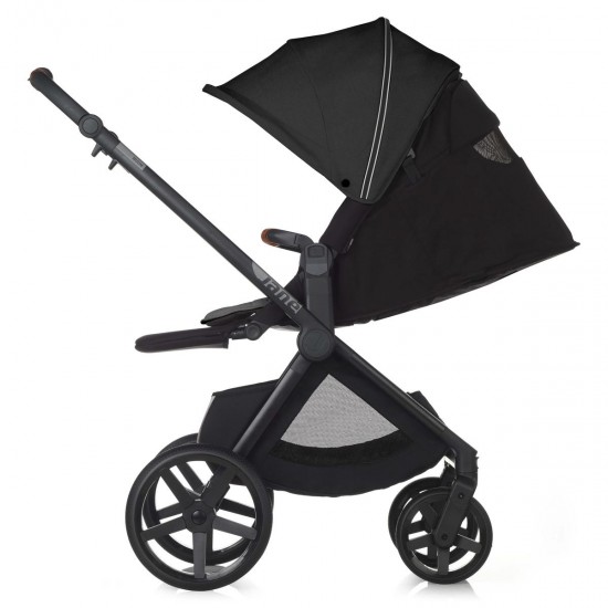 Jane Muum 4 + Sweet + Koos iSize 3 in 1 Travel System, Cold Black