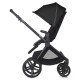 Jane Muum 4 + Sweet 2 in 1 Pram, Cold Black