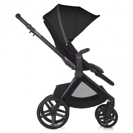 Jane Muum 4 + Sweet 2 in 1 Pram, Cold Black