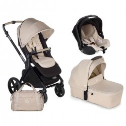 Jane Muum 4 + Sweet + Koos iSize 3 in 1 Travel System, Desert