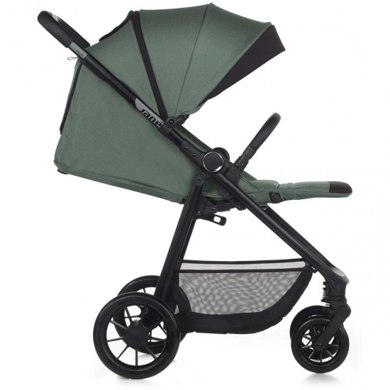 Jane Ruler Pushchair + Smart Carrycot Bundle, Botanic