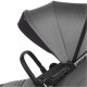 Jane Ruler Pushchair + Smart Carrycot Bundle, Dim Grey