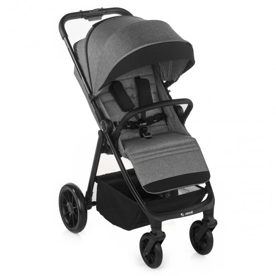 Jane Ruler Pushchair + Smart Carrycot Bundle, Dim Grey