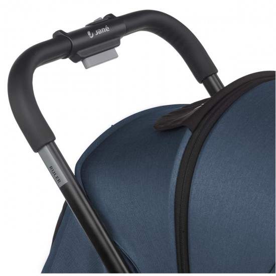 Jane Ruler Pushchair + Smart Carrycot Bundle, Seal