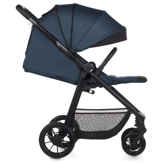 Jane Ruler Pushchair + Smart Carrycot Bundle, Seal