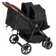 Jane Twinlink Pushchair, Cold Black