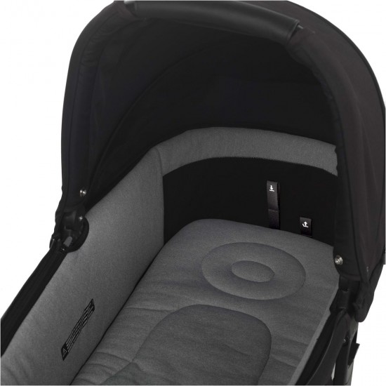 Jane Crosslight-3 + Sweet + Koos iSize 3 in 1 Travel System, Cold Black