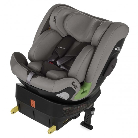 Jane iGrade 360º Rotating i-Size Car Seat 40-150cm, 0-12 Years, Mars Grey