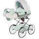 Junama Handcraft Glitter Dolls Pram, Mint