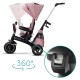 Kinderkraft EASYTWIST 5 in 1 Trike, Mauvelous Pink