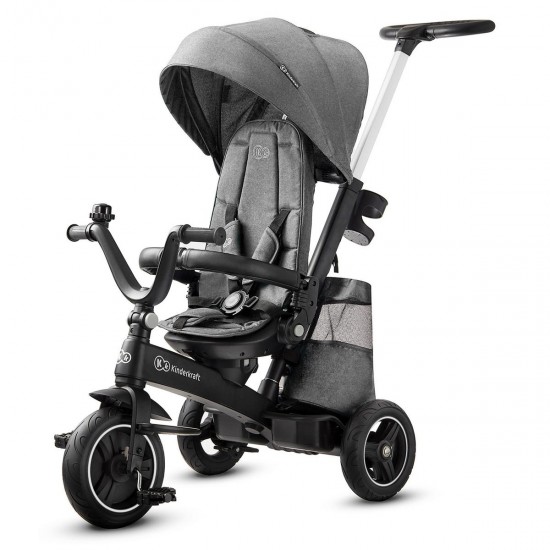 Kinderkraft EASYTWIST 5 in 1 Trike, Platinum Grey