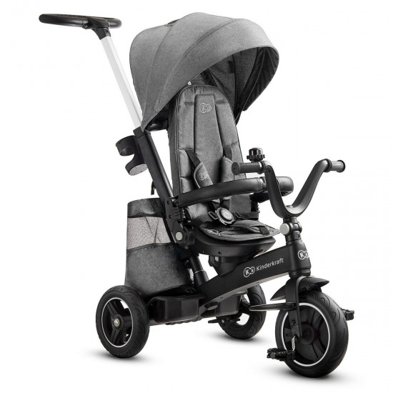 Kinderkraft EASYTWIST 5 in 1 Trike, Platinum Grey