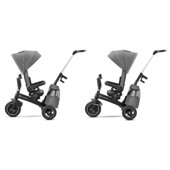 Kinderkraft EASYTWIST 5 in 1 Trike, Platinum Grey