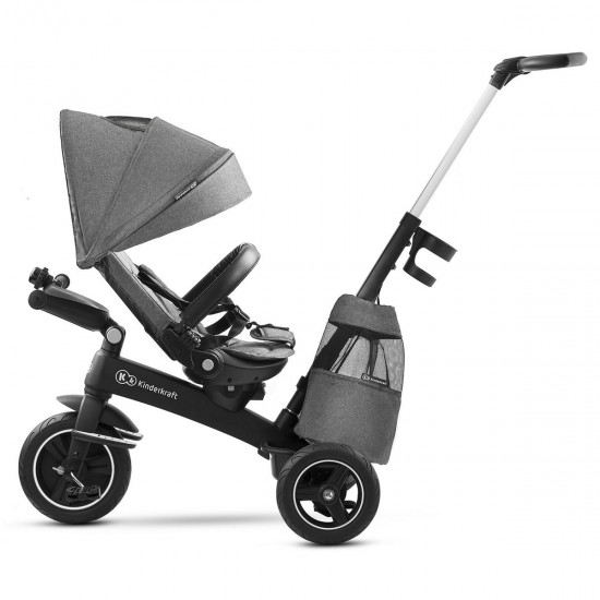 Kinderkraft EASYTWIST 5 in 1 Trike, Platinum Grey