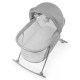 Kinderkraft LOVI 3-in-1 Rocker Crib, Grey