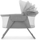 Kinderkraft LOVI 3-in-1 Rocker Crib, Grey