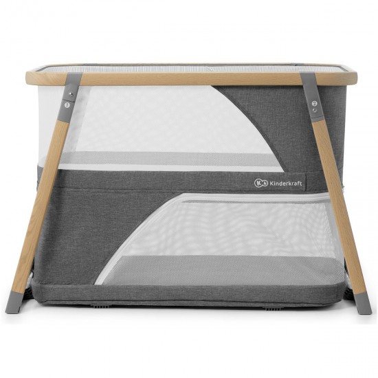 Kinderkraft SOFI Travel Cot, Grey