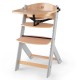 Kinderkraft ENOCK Highchair, Grey/Natural