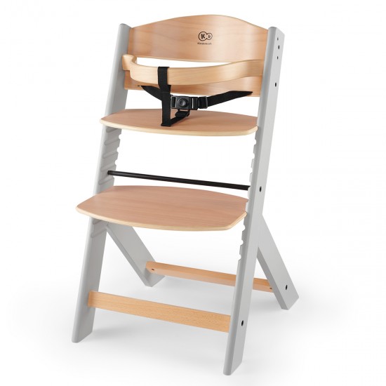 Kinderkraft ENOCK Highchair, Grey/Natural