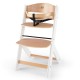 Kinderkraft ENOCK Highchair, White/Natural