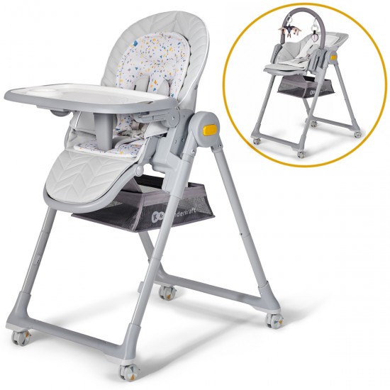 Kinderkraft LASTREE Highchair, Grey