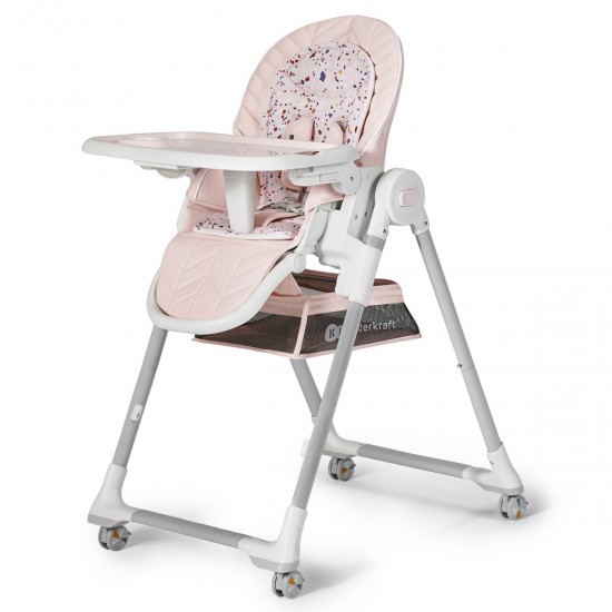 Kinderkraft LASTREE Highchair, Pink