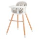 Kinderkraft SIENNA Highchair, Grey