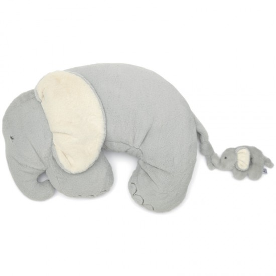 Mamas & Papas Tummy Time Snugglerug - Elephant & Baby