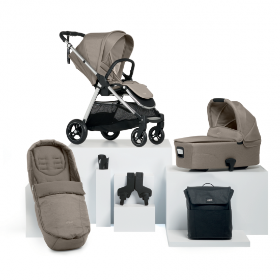 Mamas & Papas Flip XT3 6 Piece Essentials Bundle, Fawn