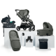 Mamas & Papas Flip XT3 8 Piece Aton B2 Isofix Travel System Bundle, Harbour Grey