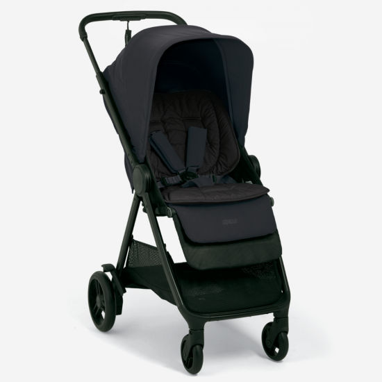 Mamas & Papas Libro Stroller + Memory Foam Liner Bundle, Liquorice