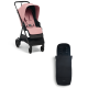 Mamas & Papas Libro Stroller + Footmuff Bundle, Peony Pink