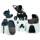 Mamas & Papas Ocarro 8 Piece Cloud T Isofix Travel System Bundle, Cafe