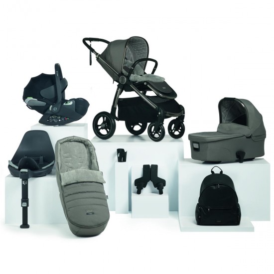 Mamas & Papas Ocarro 8 Piece Cloud T Isofix Travel System Bundle, Mercury