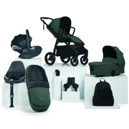 Mamas & Papas Ocarro 8 Piece Cloud T Isofix Travel System Bundle, Oasis