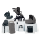 Mamas & Papas Vardo 8 Piece Cloud T Isofix Travel System Bundle, Storm